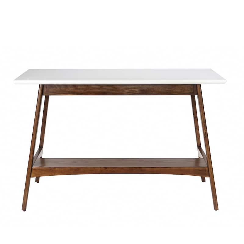 Madison Park Avalon Solid Wood Mid-Century Desk