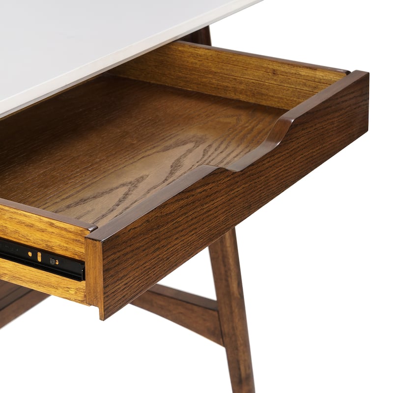 Madison Park Avalon Solid Wood Mid-Century Desk