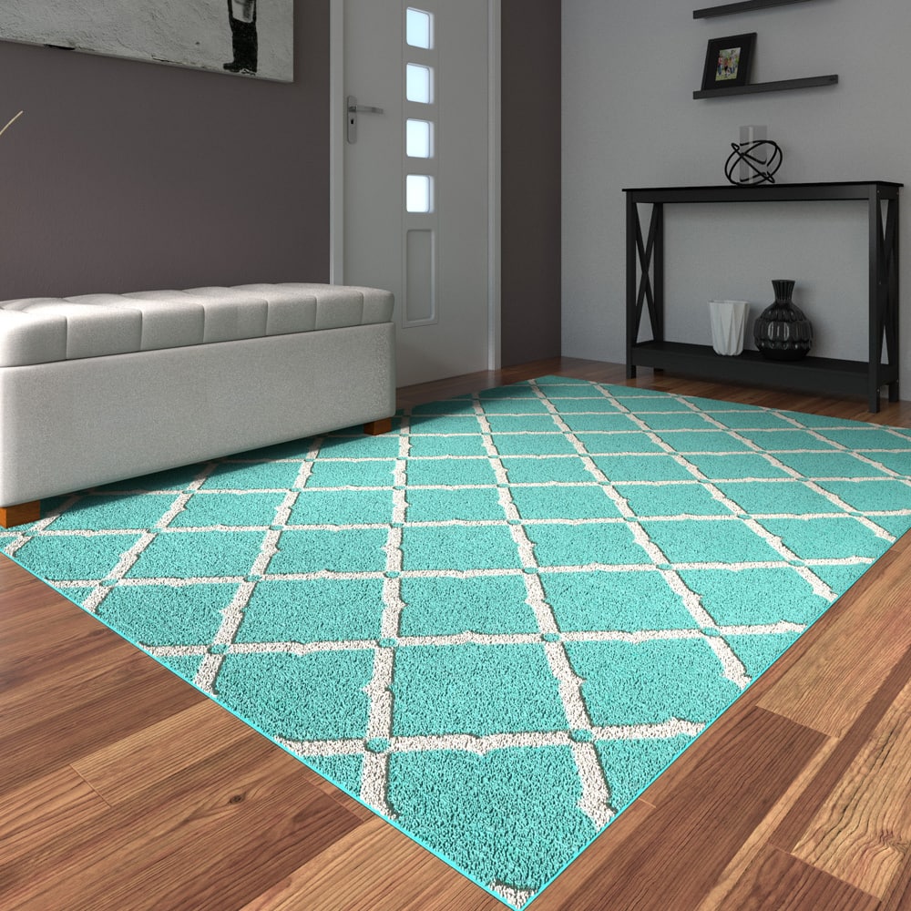 Nedonna Geometric Diamonds Indoor/ Outdoor Area Rug by Havenside Home