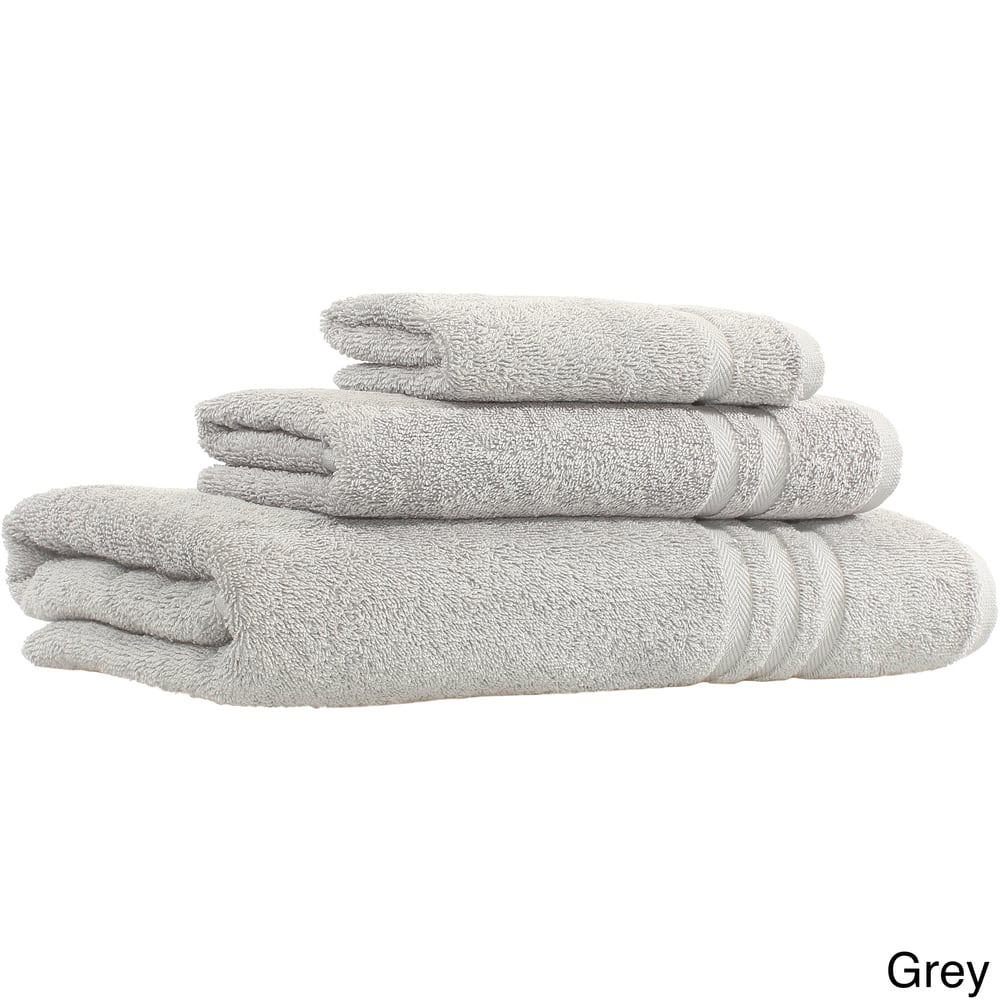Porch & Den Patterson Hotel Turkish Cotton 3-piece Terry Towel Set