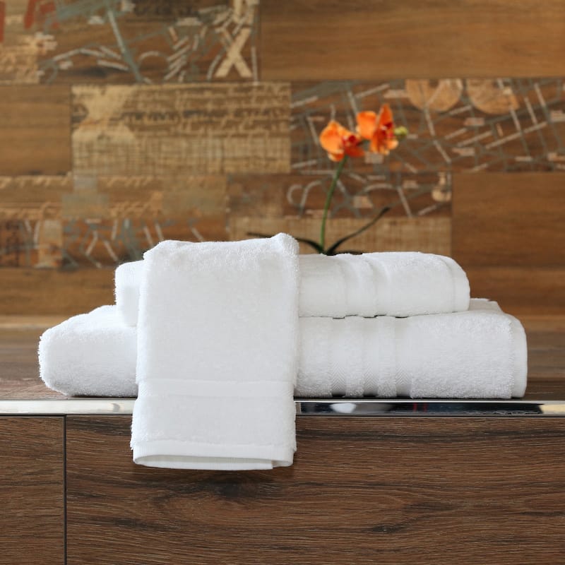 Porch & Den Patterson Hotel Turkish Cotton 3-piece Terry Towel Set