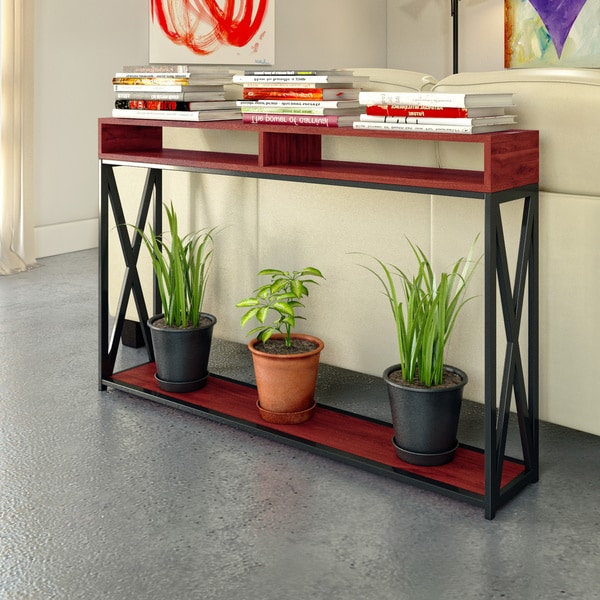 Porch & Den Bywater Dauphine Deluxe 2-tier Console Table