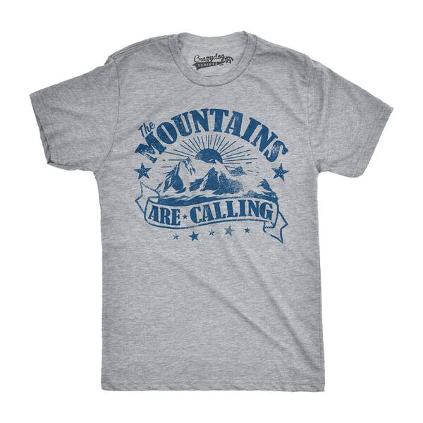 Shop Mens The Mountains Are Calling Cool Sunset Vintage Rockies