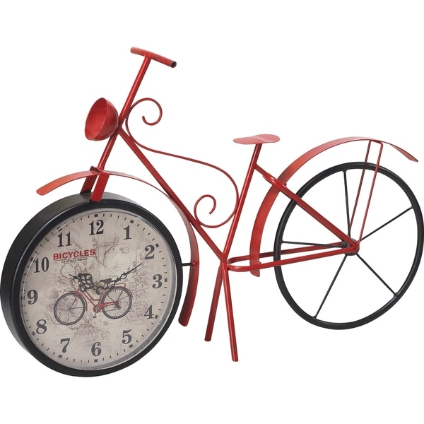 Metal Vintage Bike Clock