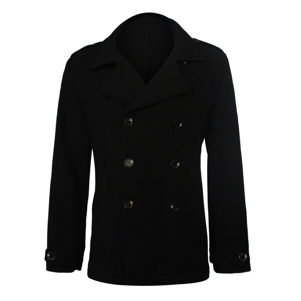 Seduka Men's Jacket - Contemporary, Casual, Sportswear Peacoat