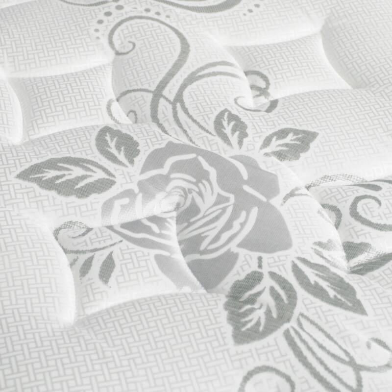 Nili Contemporary White Queen Tight Top Mattress by Furniture of America