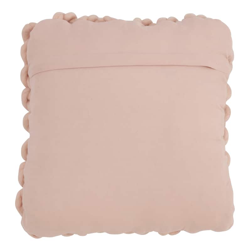 Chunky Cable Knit Design Accent Cushion Wool Throw Pillow