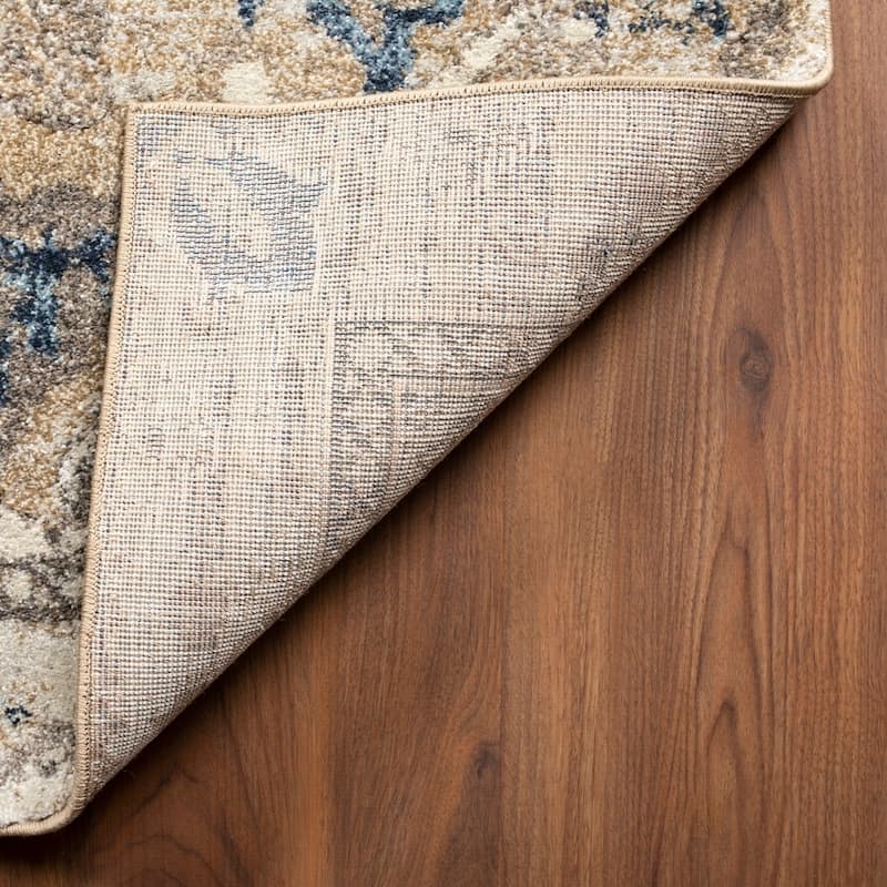 ADDISON Wellington Antique Medallion Beige/Brown Area Rug (3'3"X5'3") - 3'3" x 5'3"