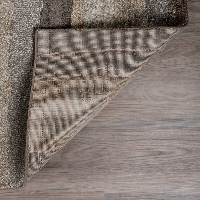 ADDISON Wellington Landscape Brown/Ivory Area Rug (3'3"X5'3") - 3'3" x 5'3"