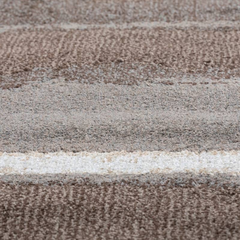 ADDISON Wellington Landscape Brown/Ivory Area Rug (3'3"X5'3") - 3'3" x 5'3"