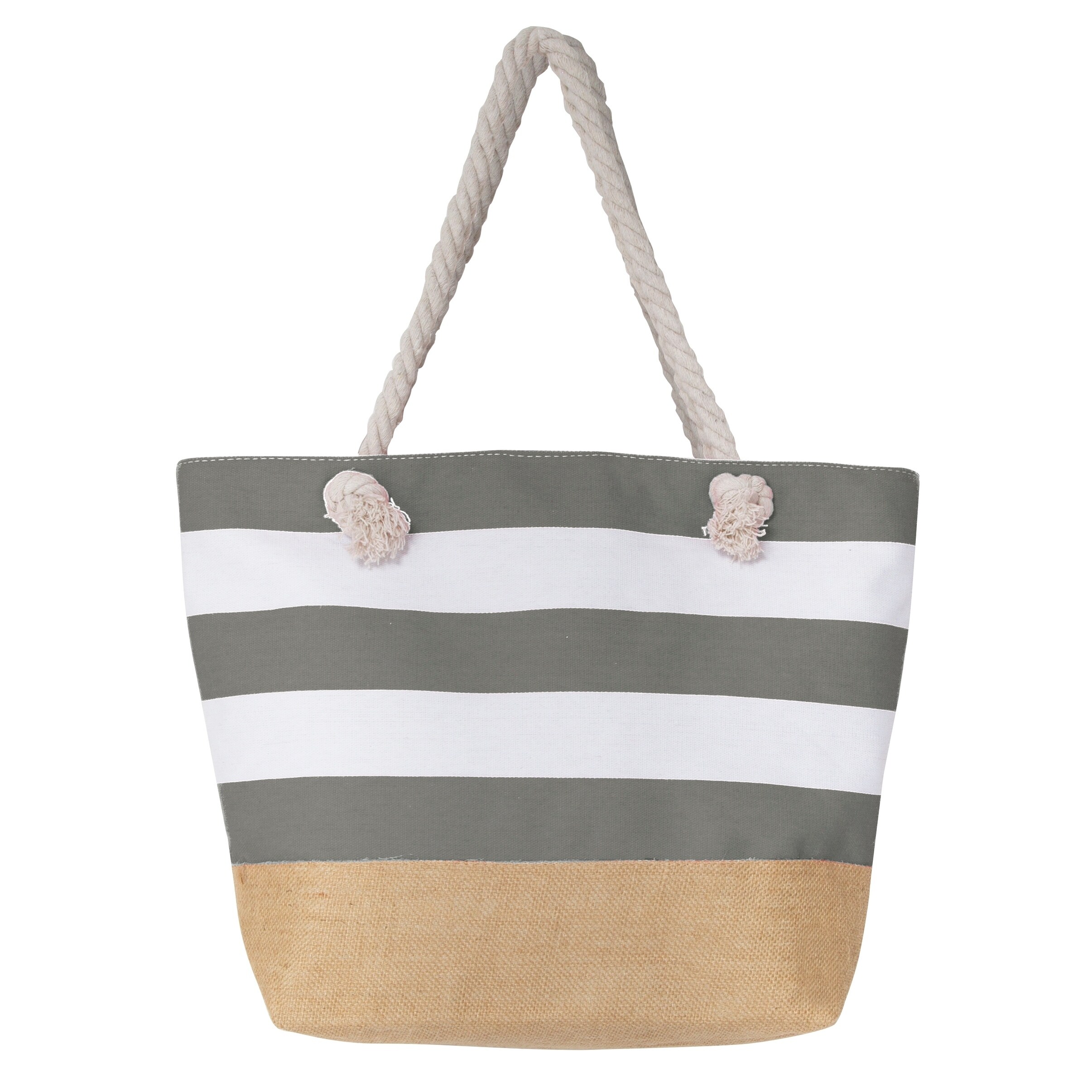 canvas beach bags with rope handles