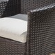 Owen Outdoor 6-piece Rectangle Aluminum Wicker Dining Set with Cushions by Christopher Knight Home - Thumbnail 14