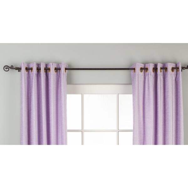 Shop Lavender Ring Grommet Top Velvet Curtain Drape Panel
