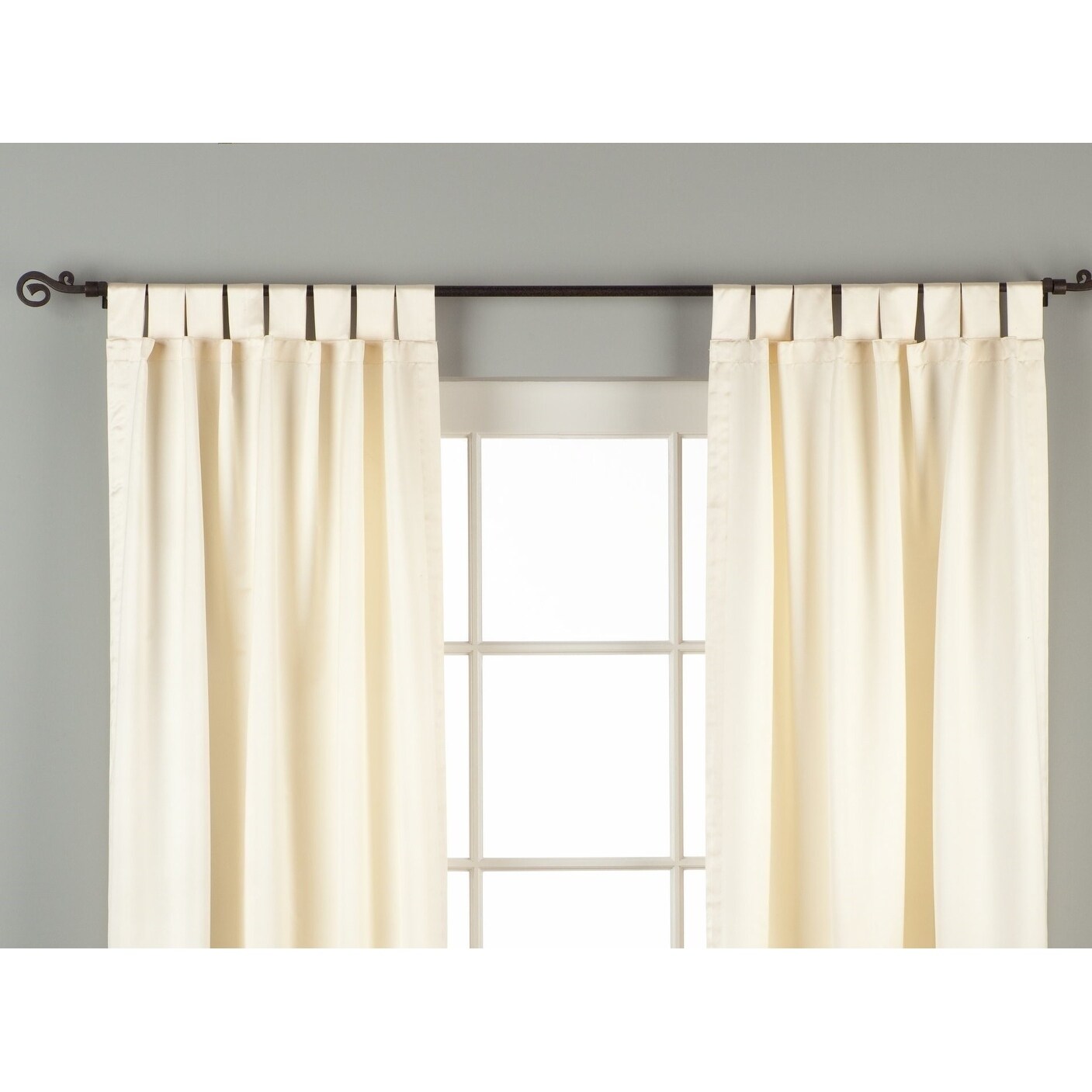 Shop Cream Tab Top 90 Blackout Curtain Drape Panel 50x84