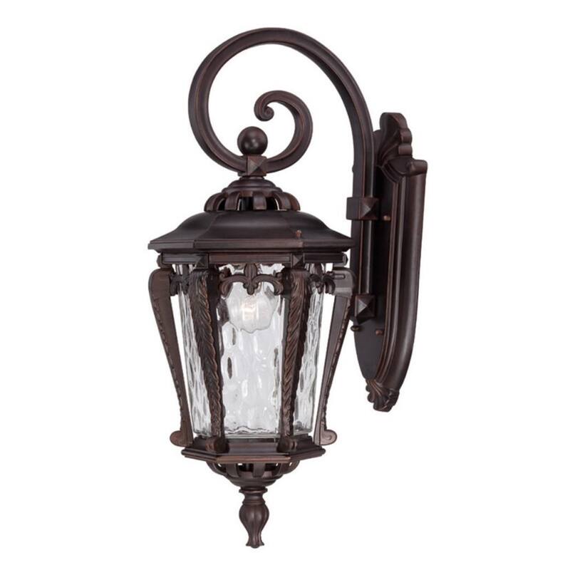 Stratford 1-light Architectural Bronze Outdoor Wall Mount