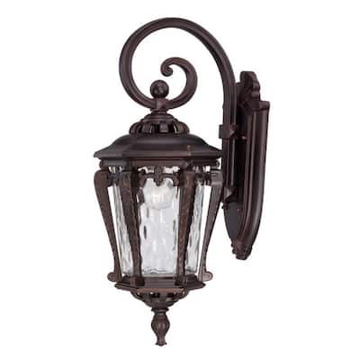 Stratford 1-light Architectural Bronze Outdoor Wall Mount