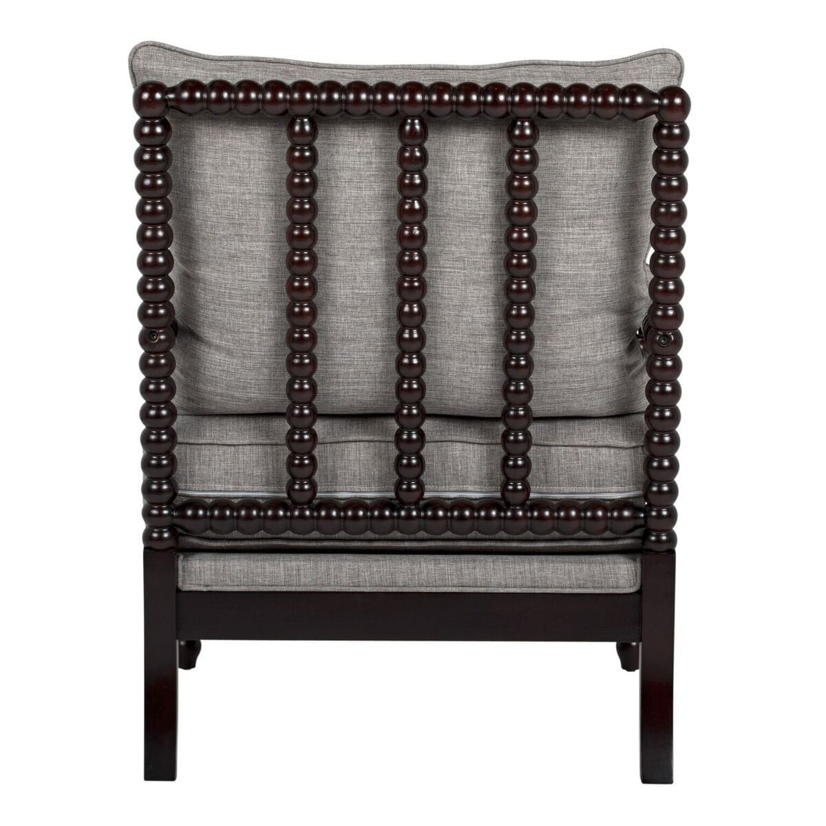 Offex Home Colonnade Grey Spindle Accent Chair Bed Bath Beyond