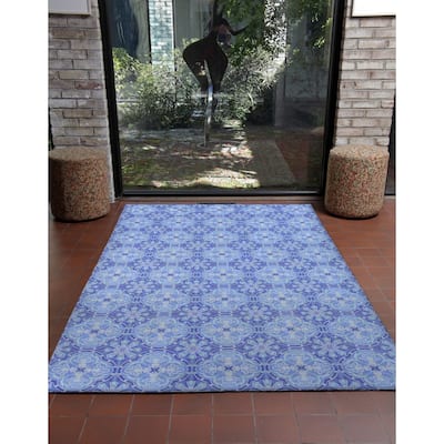 Liora Manne Floral Medallion Rug (1'8 x 2' 6) - 1'8 x 2' 6