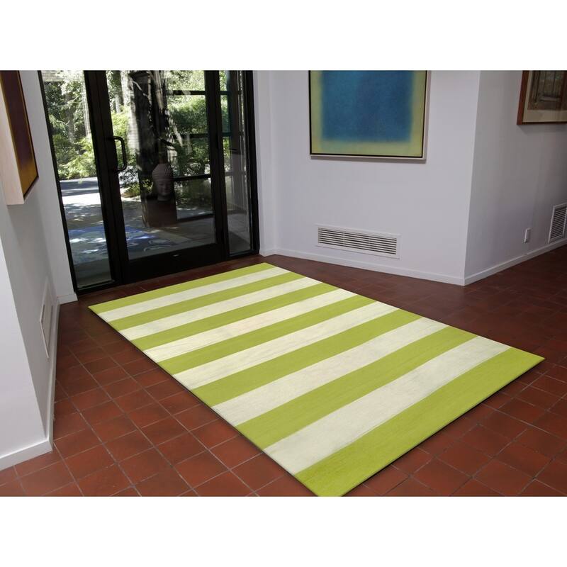 Liora Manne Sorrento Rugby Stripe Indoor/Outdoor Rug