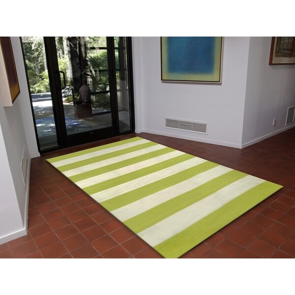 Shop Liora Manne Sorrento Rugby Stripe Indoor/Outdoor Rug ...