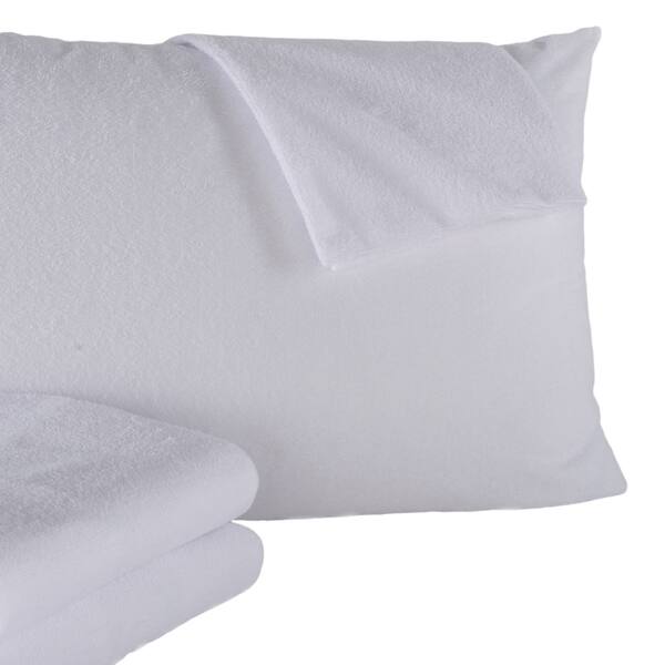 Shop 4 Pack 100 Waterproof Cotton Pillow Protector And Pillow
