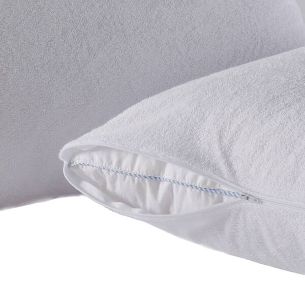 Shop 4 Pack 100 Waterproof Cotton Pillow Protector And Pillow