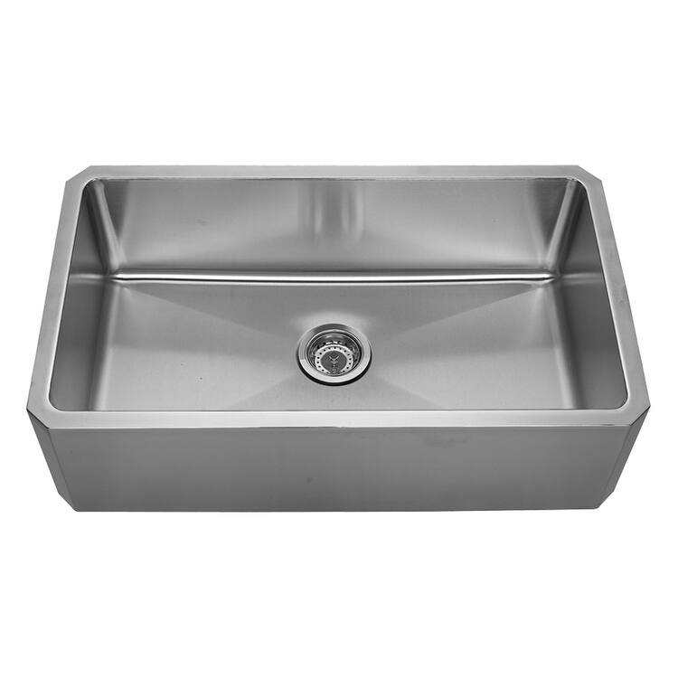 Whitehaus Collection Noah's Under mount Front Apron Sink