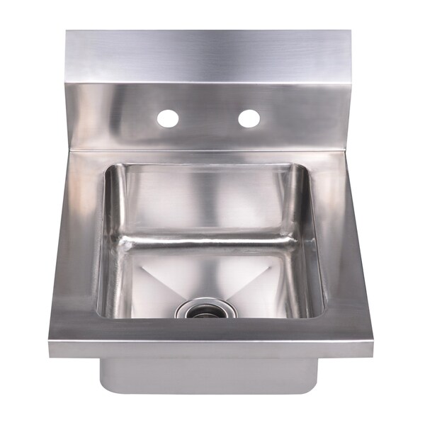 Shop Whitehaus Collection Noah's Small Utility Dropin/Wall Mount Hand Sink Free Shipping