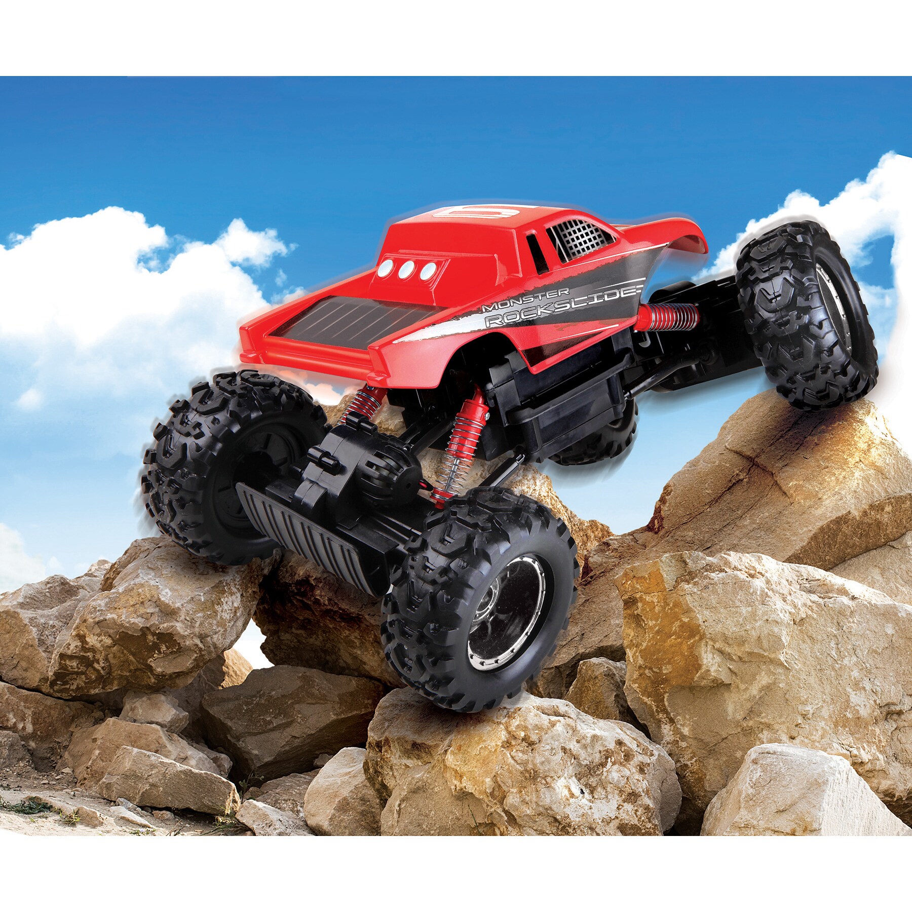 monster rockslide rc not working