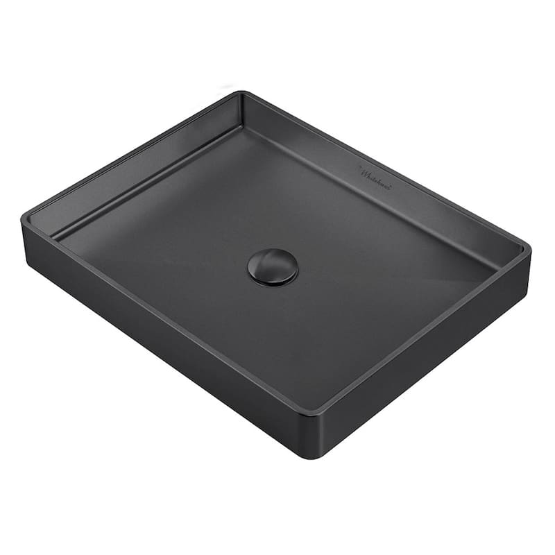 Whitehaus Collection Noah Plus Above Mount Basin - Black