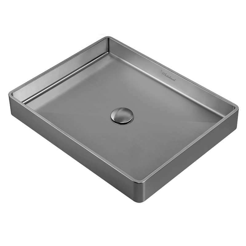 Whitehaus Collection Noah Plus Above Mount Basin - Grey