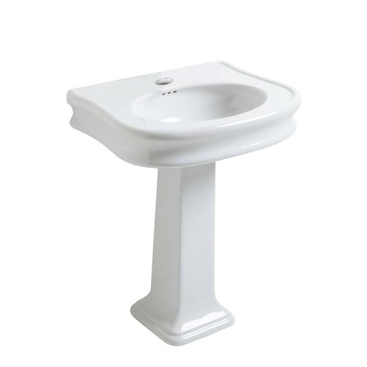 Whitehaus Collection Isabella Pedestal sink
