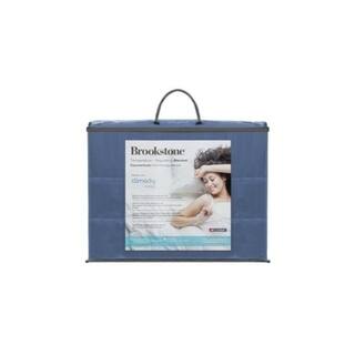 Shop Brookstone Temperature Regulating Outlast Microfiber Blanket