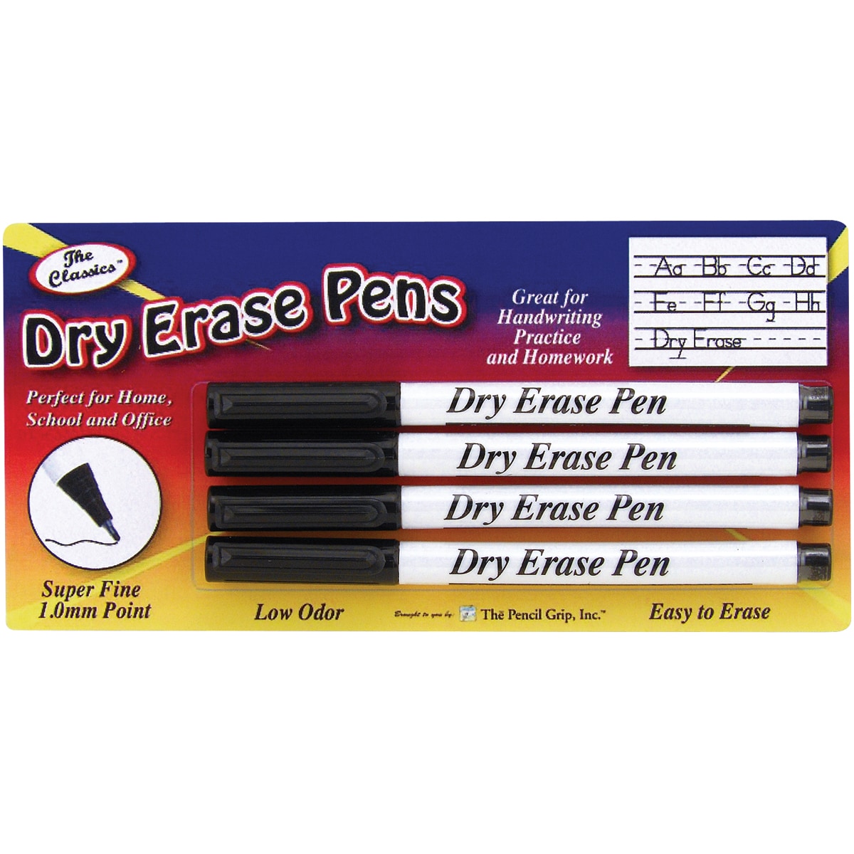 Erasable pen. Dry Erase Pen.