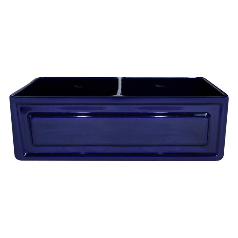 Whitehaus Collection Fireclay Double Bowl Sink