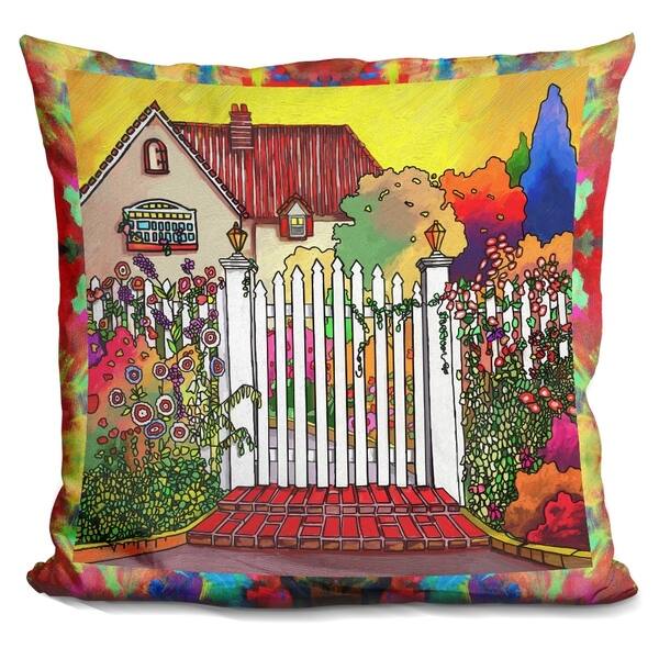 Lilipi Pop Art Deco Cottage Decorative Accent Throw Pillow Bed Bath