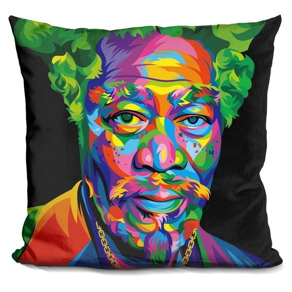 Lilipi Morgan Freeman Decorative Accent Throw Pillow