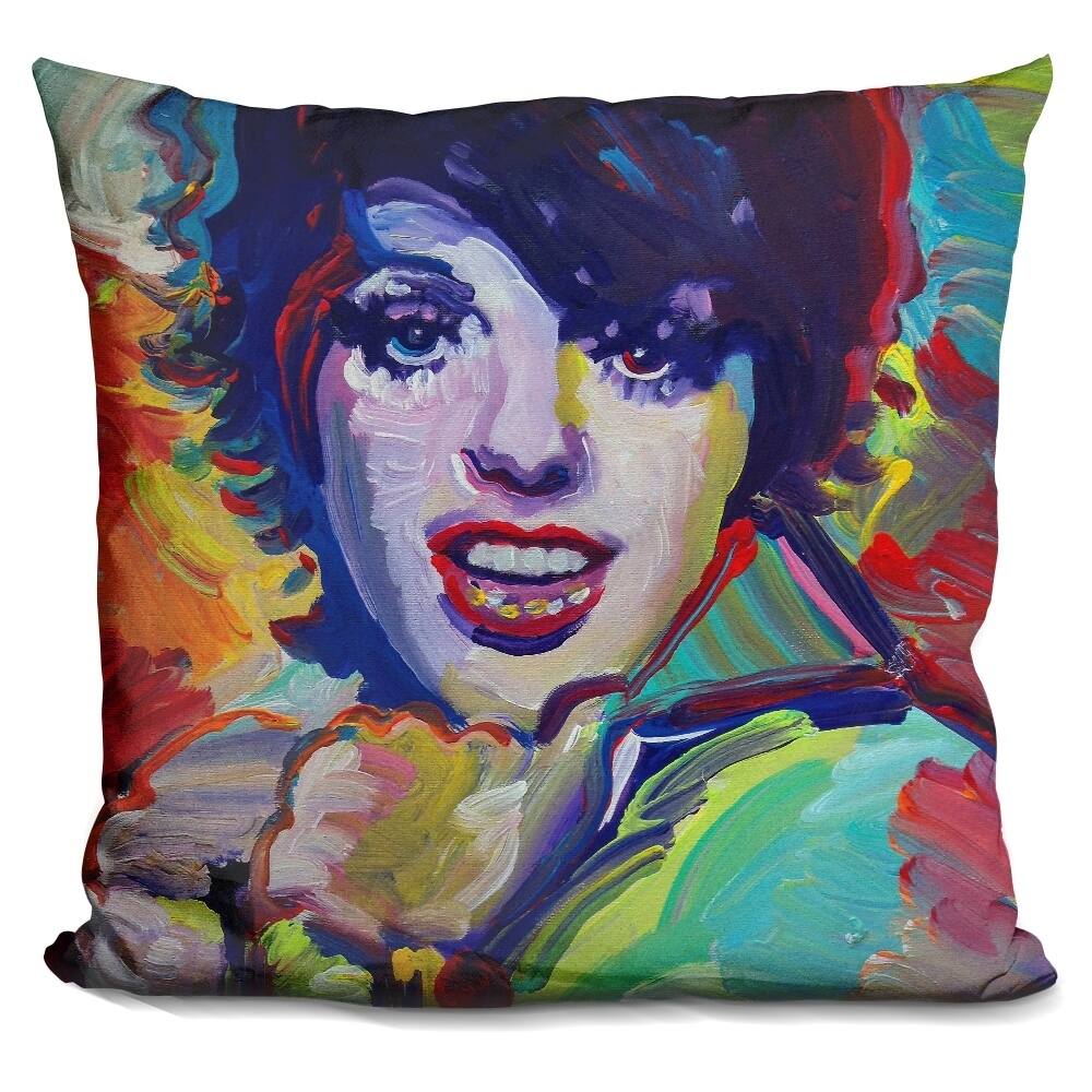 Lilipi Liza Minelli Decorative Accent Throw Pillow