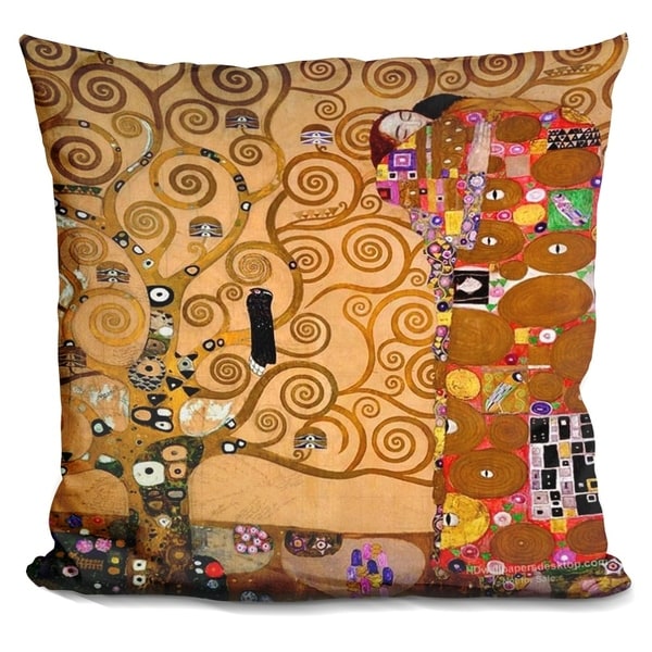 Lilipi The Tree Of Life Ii Decorative Accent Throw Pillow