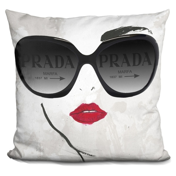 Lilipi Shades Of Pradaÿ Decorative Accent Throw Pillow