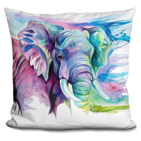elephant accent pillow