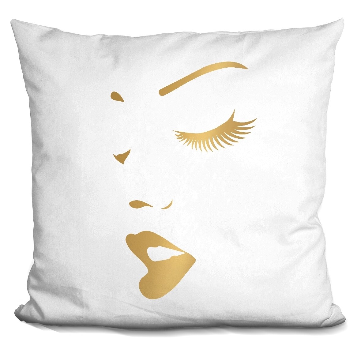 Lilipi C Gold On Dark Teal.. Decorative Accent Throw Pillow - Bed Bath &  Beyond - 18544918
