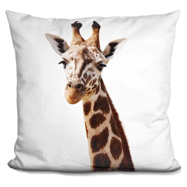 Lilipi Giraffe L P Decorative Accent Throw Pillow
