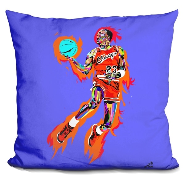 Lilipi Michael Jordan 1985 Decorative Accent Throw Pillow
