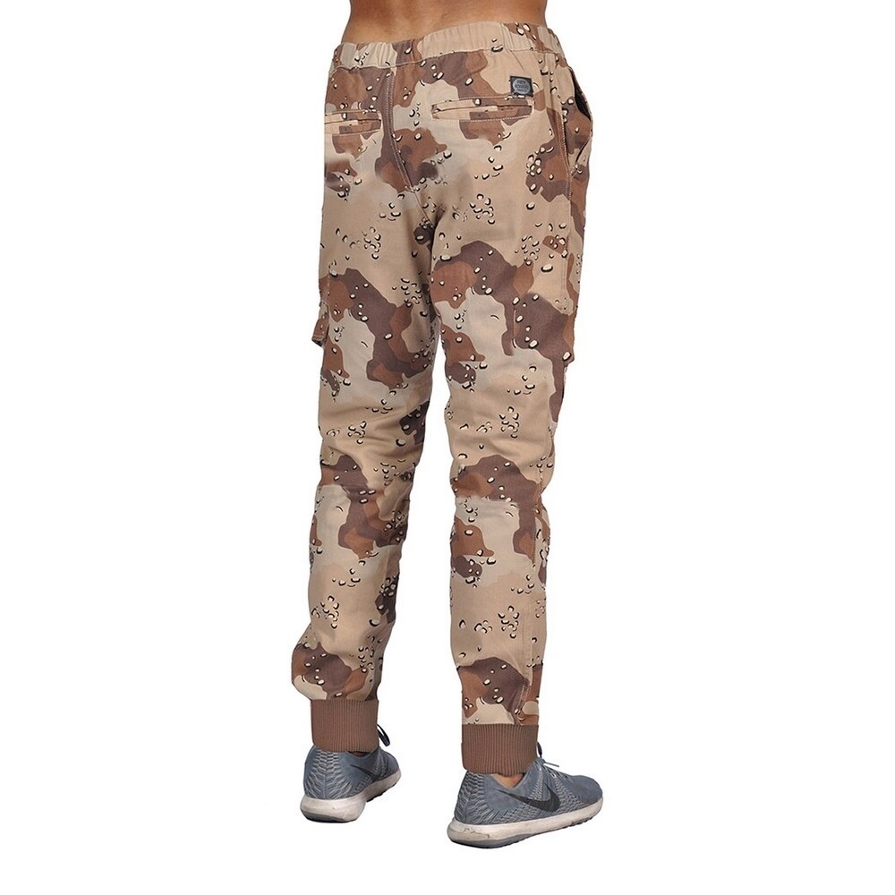 mens camo sweatpants with elastic ankles