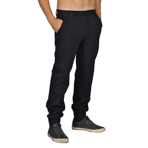 mens jogging pants with zipper fly