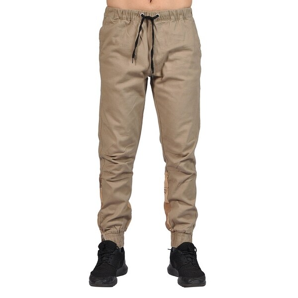 elastic joggers mens