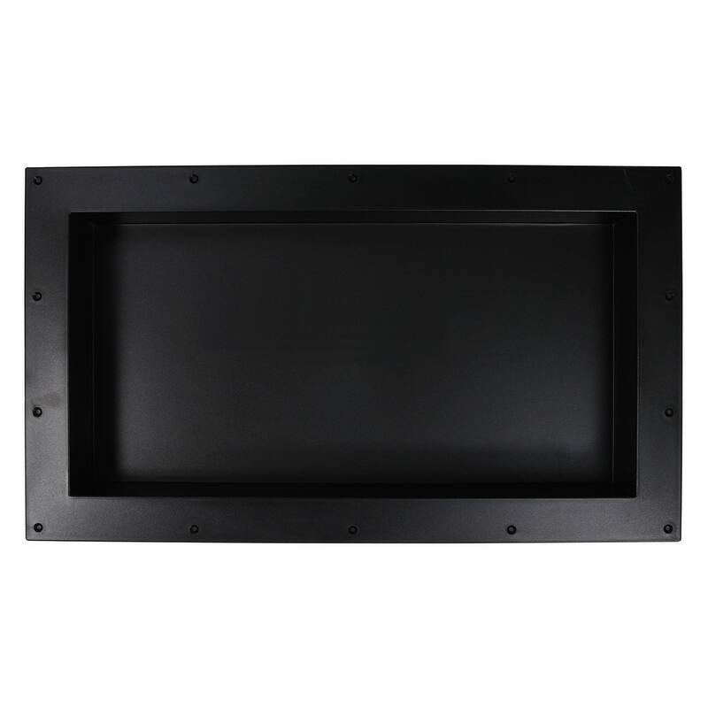 Ready For Tile Leak Proof 16" x 28" Square Bathroom Recessed Shower Shelf Shower Niche Storage For Shampoo and Toiletry Storage