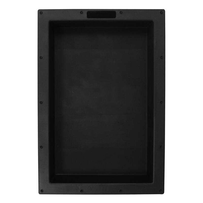 Ready For Tile Leak Proof 17" x 25" Rectangular Bathroom Recessed Shower Shelf Shower Niche Storage For Shampoo and Toiletry
