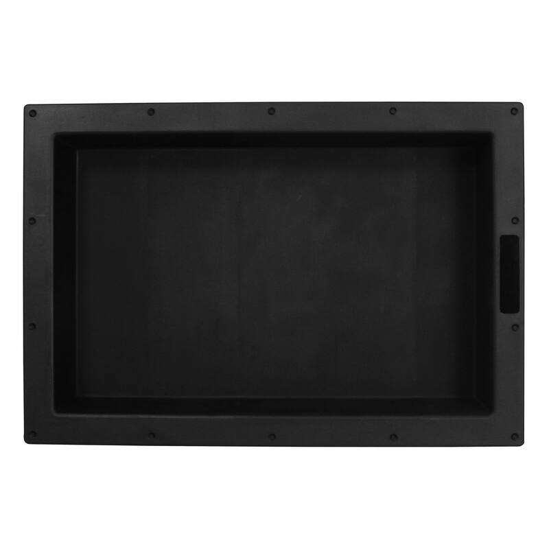 Ready For Tile Leak Proof 17" x 25" Rectangular Bathroom Recessed Shower Shelf Shower Niche Storage For Shampoo and Toiletry
